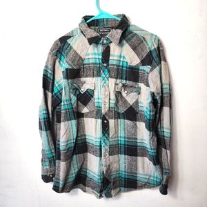 Vtg National Outfitters Flannel Shirt